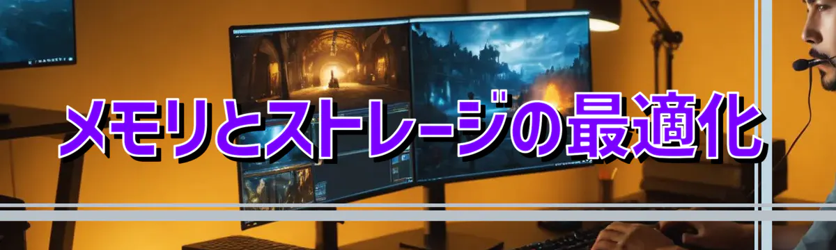メモリとストレージの最適化