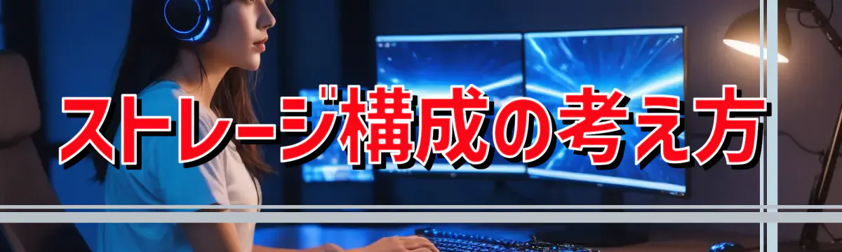 ストレージ構成の考え方
