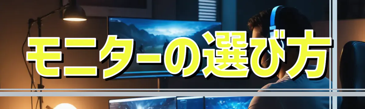 モニターの選び方