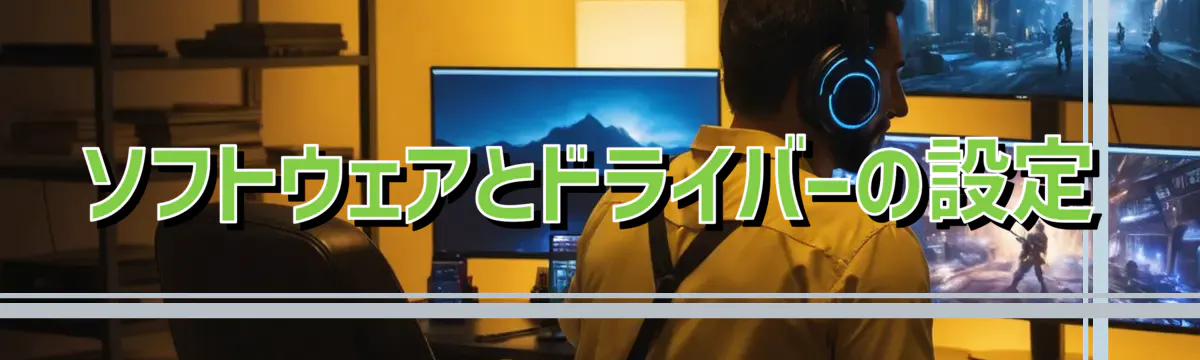 ソフトウェアとドライバーの設定