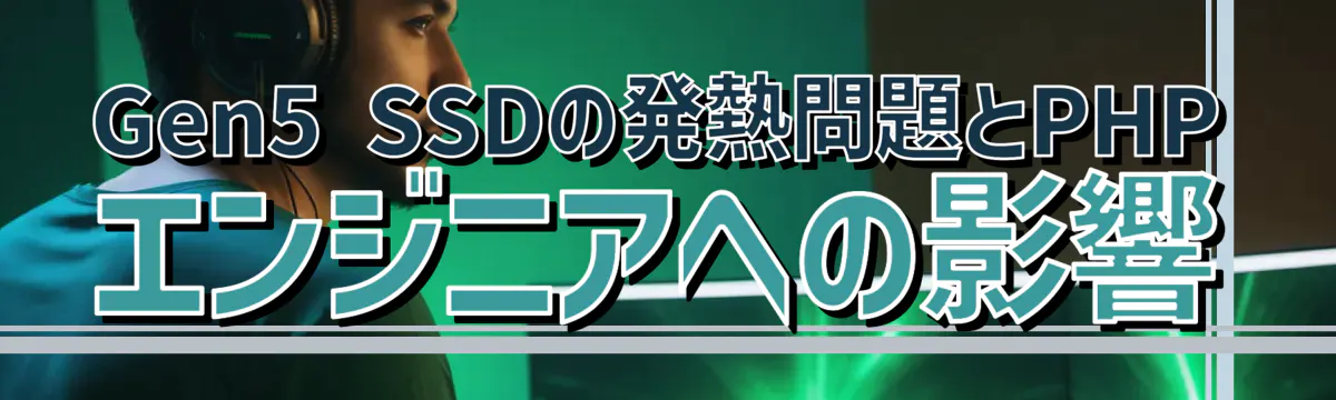 Gen5 SSDの発熱問題とPHPエンジニアへの影響