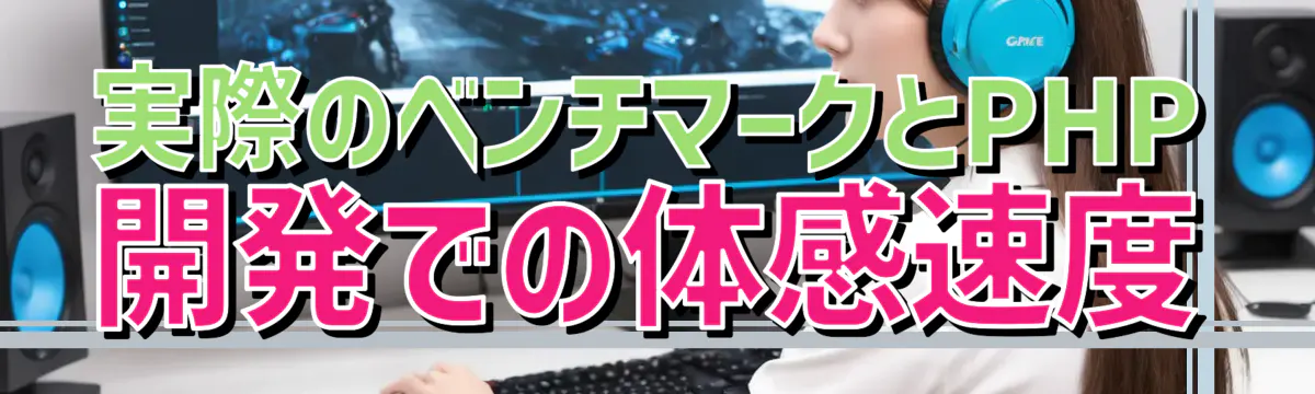 実際のベンチマークとPHP開発での体感速度