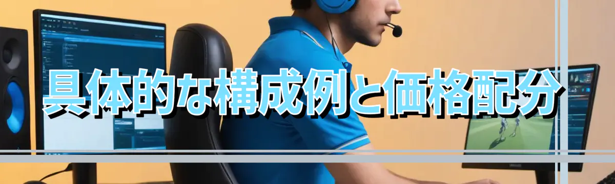 具体的な構成例と価格配分