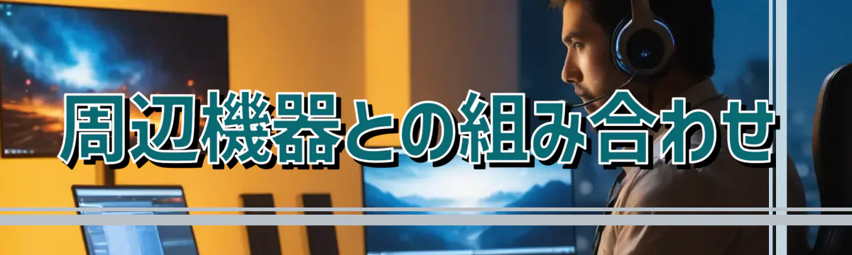 周辺機器との組み合わせ