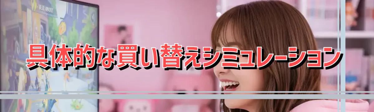 具体的な買い替えシミュレーション
