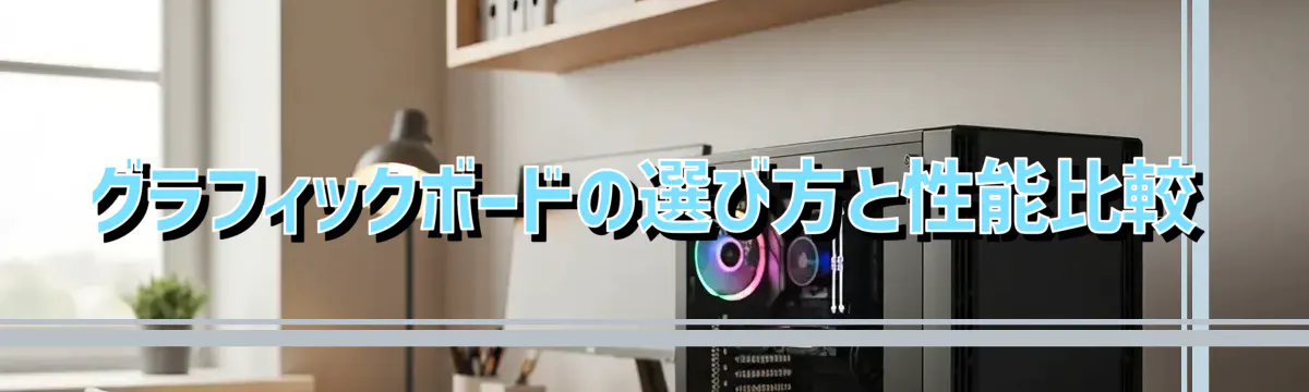 グラフィックボードの選び方と性能比較