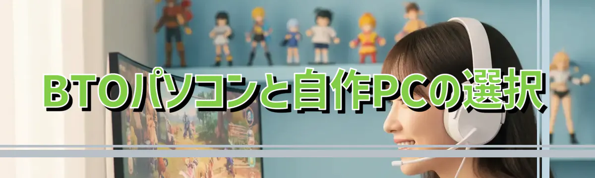 BTOパソコンと自作PCの選択