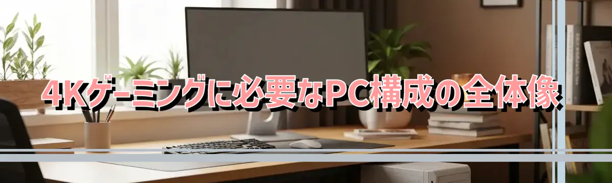 4Kゲーミングに必要なPC構成の全体像