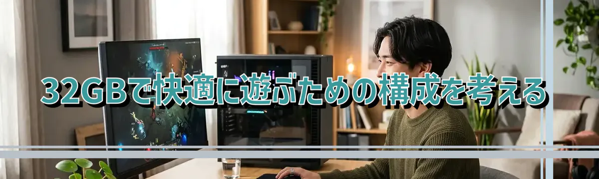 32GBで快適に遊ぶための構成を考える