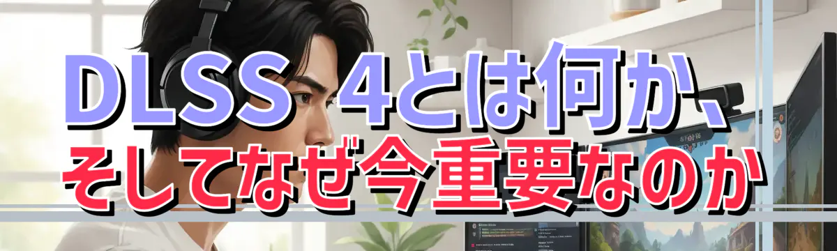 DLSS 4とは何か、そしてなぜ今重要なのか