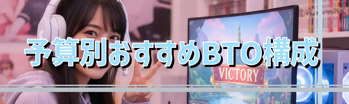 予算別おすすめBTO構成