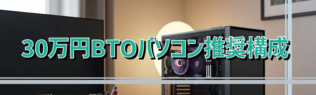 30万円BTOパソコン推奨構成
