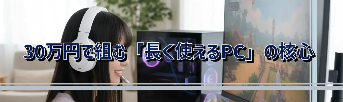 30万円で組む「長く使えるPC」の核心